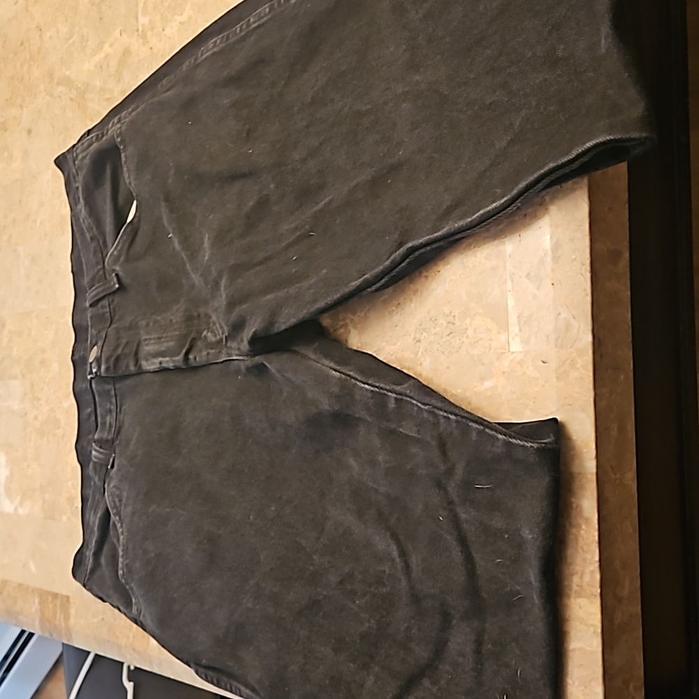 Rustler black pants 36 .30 great shape black